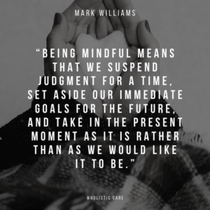 mark williams mindfulness quote